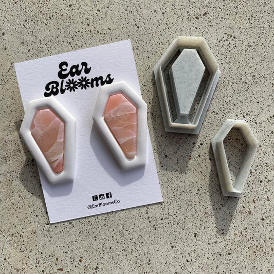 Coffin Gemstone Emboss