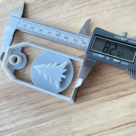 Tree Emboss Gift Tag