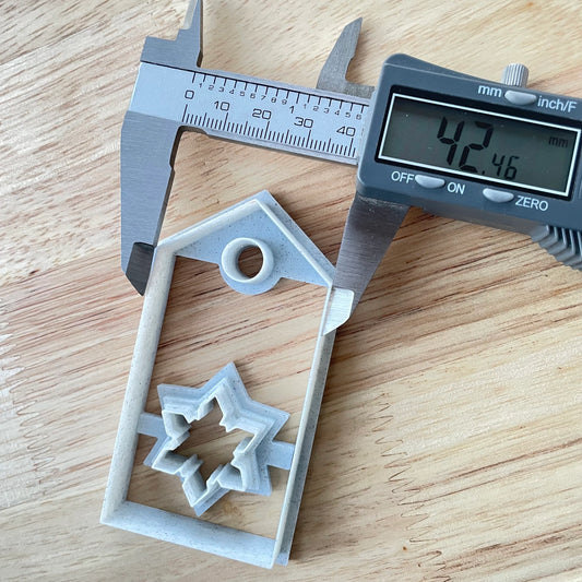 Snowflake Gift Tag With Cutout