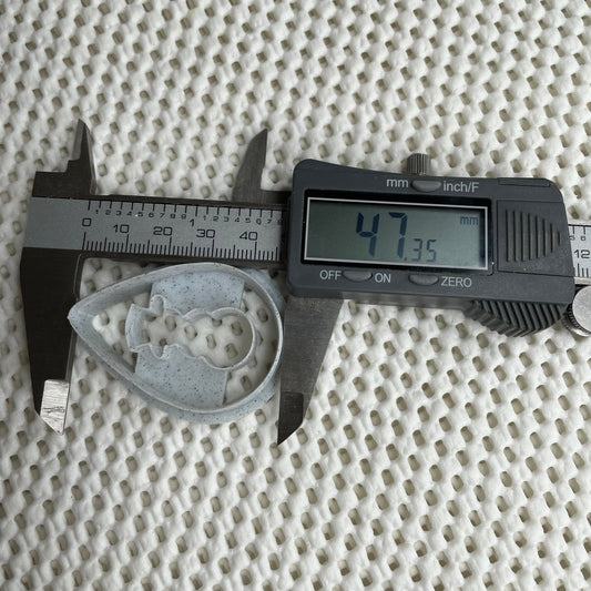 Snowman Tear Drop Cutter