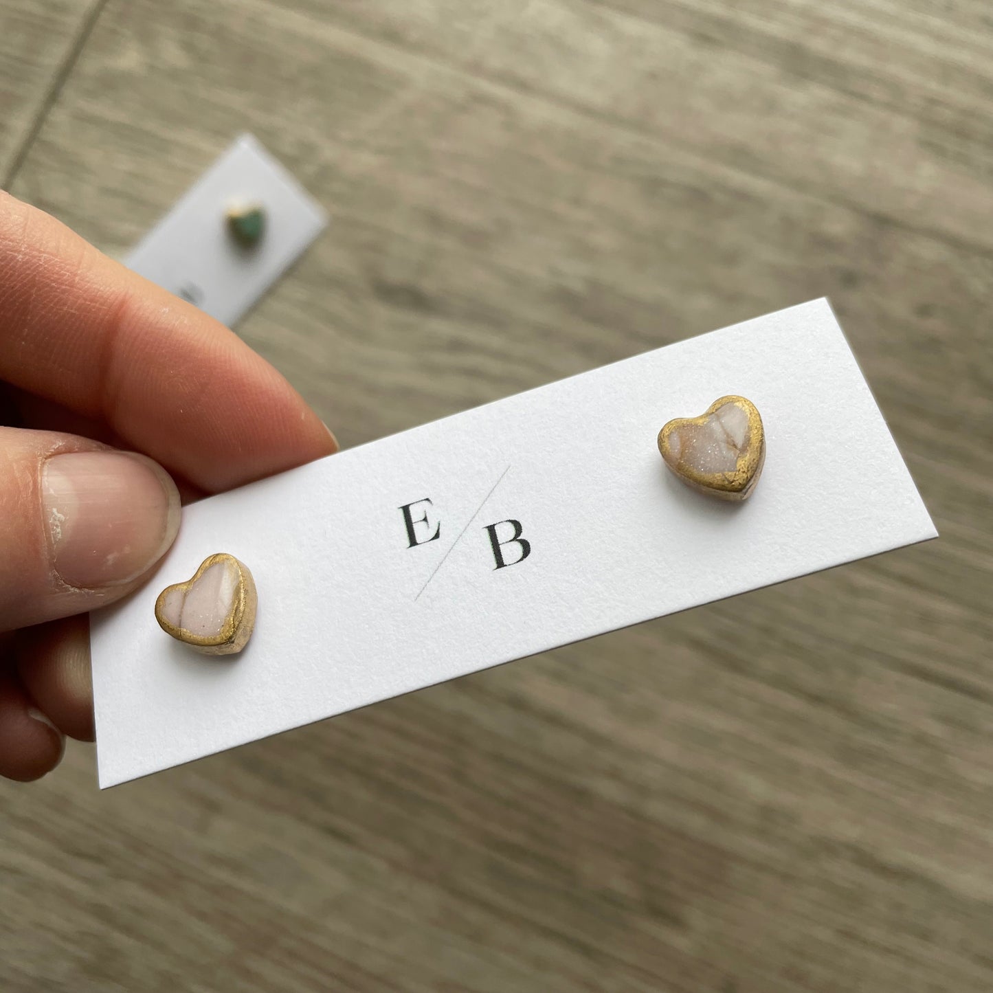 Heart Studs