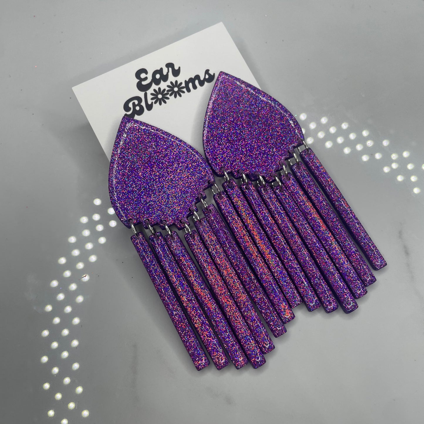 PRE ORDER Purple Sparkle Drops