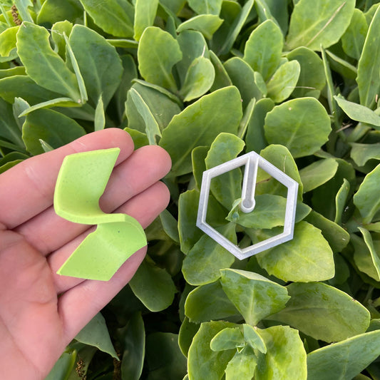 3D Hexagon Drop