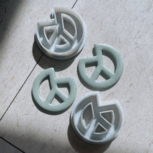 4th Grade Peace Sign Hoop Set